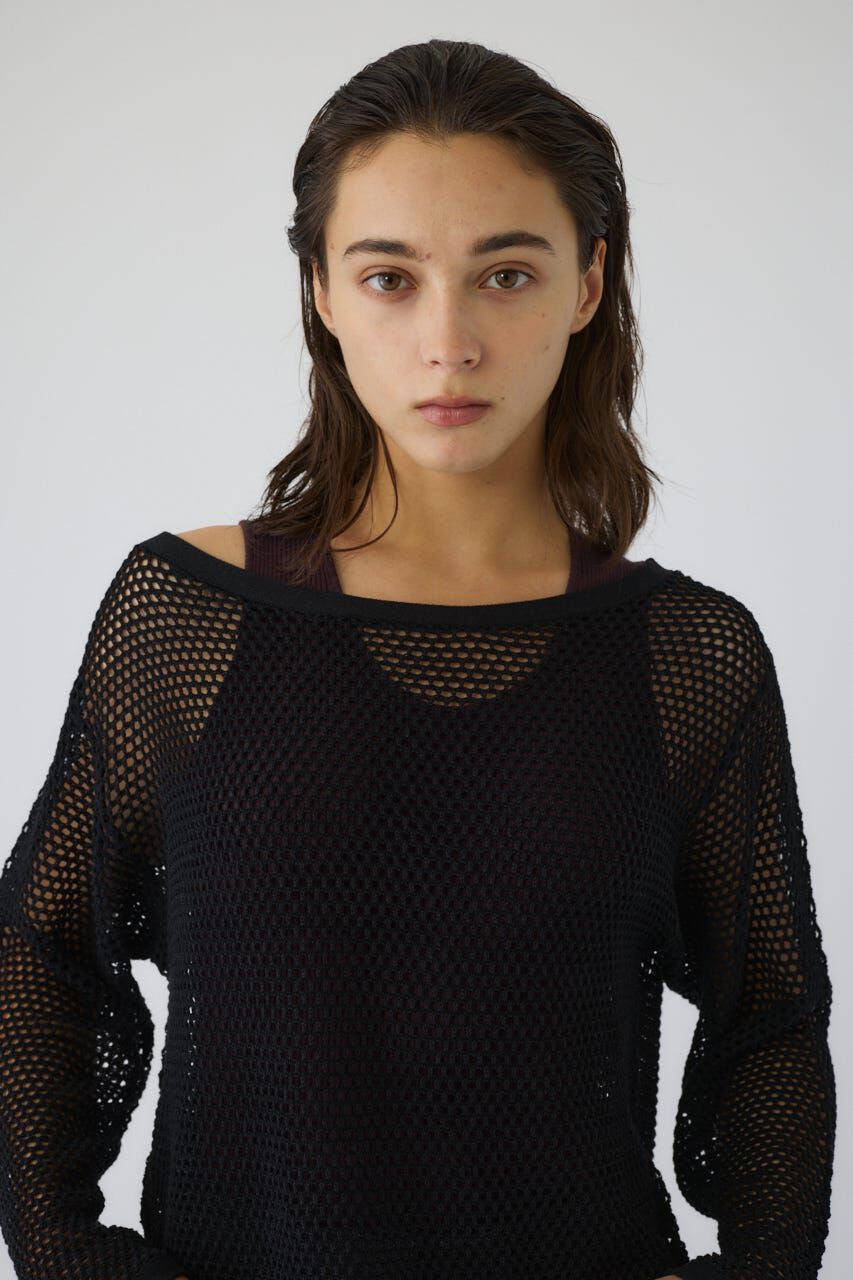 RIM.ARK 「See through long sleeve tops」|ニット・セーター|
