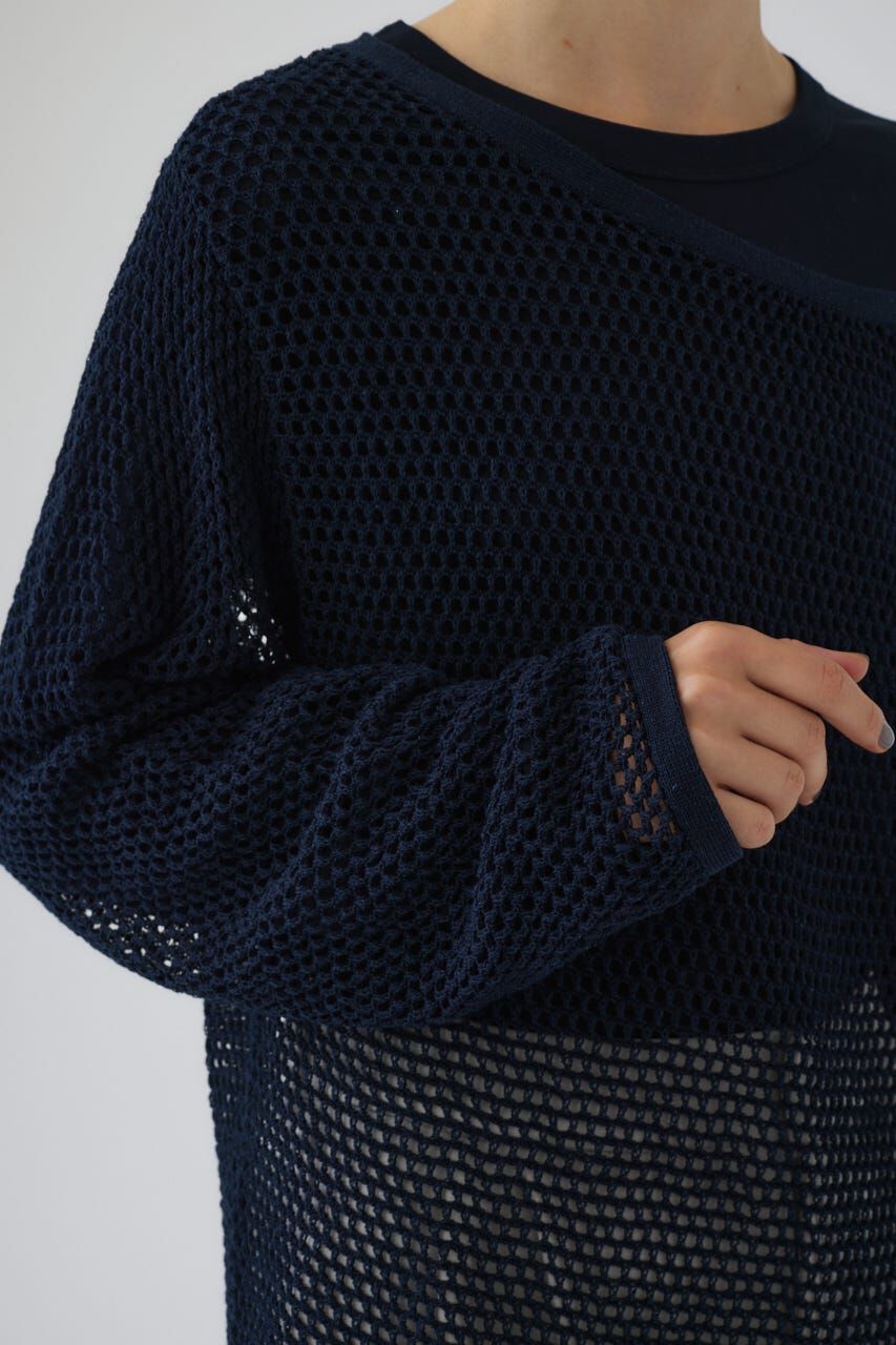 RIM.ARK 「See through long sleeve tops」|ニット・セーター|