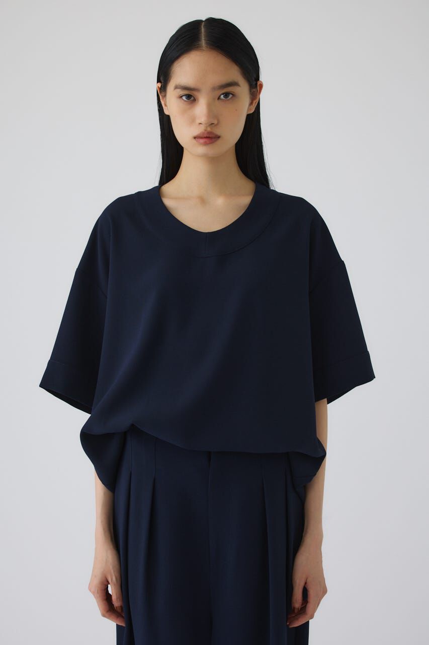 RIM.ARK 「Georgette u-neck tops」|シャツ・ブラウス|