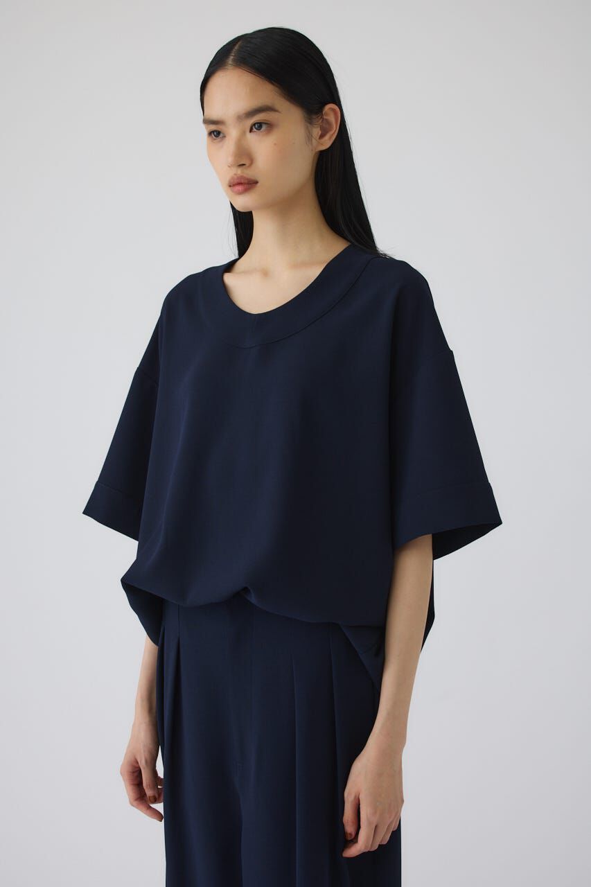 RIM.ARK 「Georgette u-neck tops」|シャツ・ブラウス|