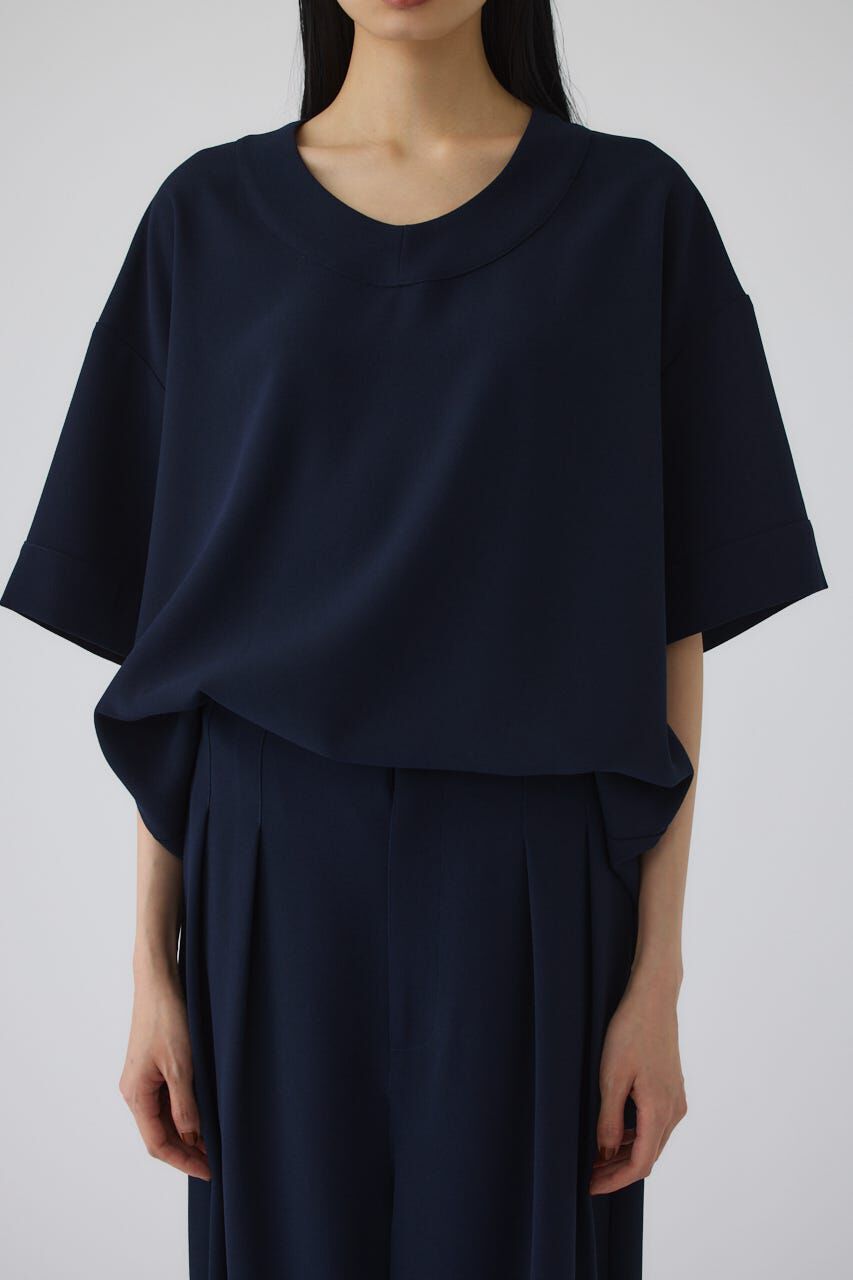 RIM.ARK 「Georgette u-neck tops」|シャツ・ブラウス|