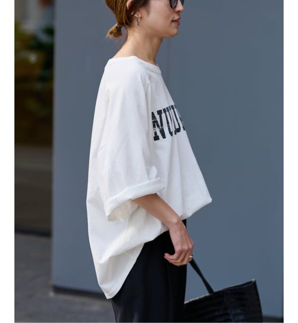 FRAMeWORK「≪WEB+一部店舗限定 / 追加≫ハーフスリーブロゴTEE」|Tシャツ・カットソー|