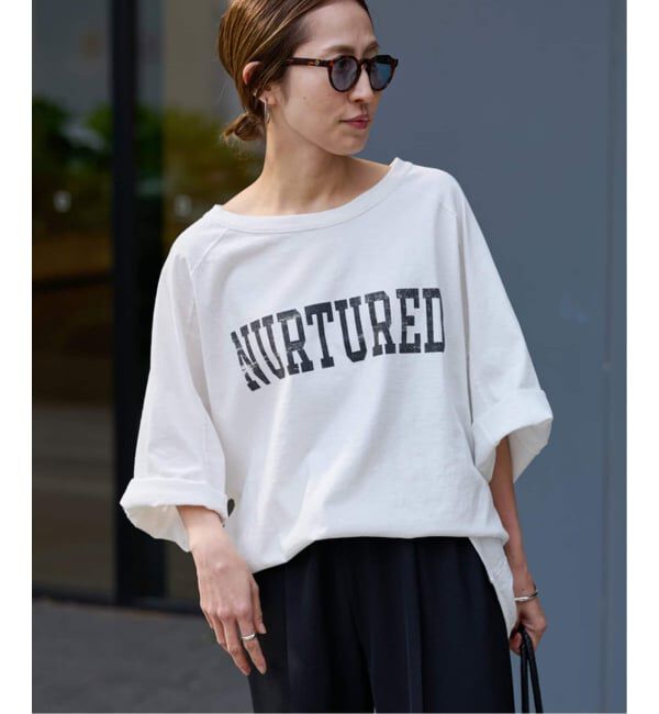 FRAMeWORK「≪WEB+一部店舗限定 / 追加≫ハーフスリーブロゴTEE」|Tシャツ・カットソー|