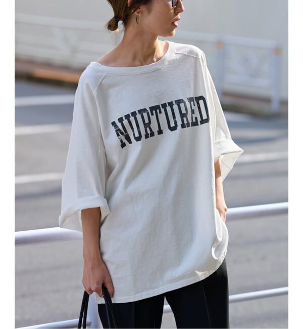 FRAMeWORK「≪WEB+一部店舗限定 / 追加≫ハーフスリーブロゴTEE」|Tシャツ・カットソー|ホワイト