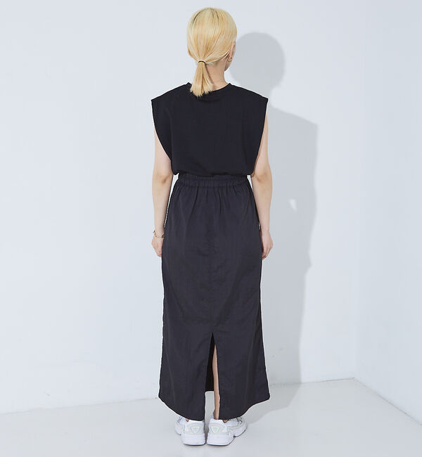 NOMINE「カットコンビ ワッシャー ワンピース」|ワンピース|