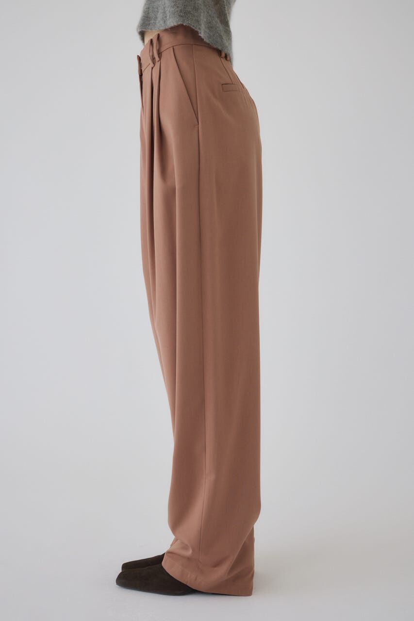 RIM.ARK 「W tuck wide slacks」|その他|