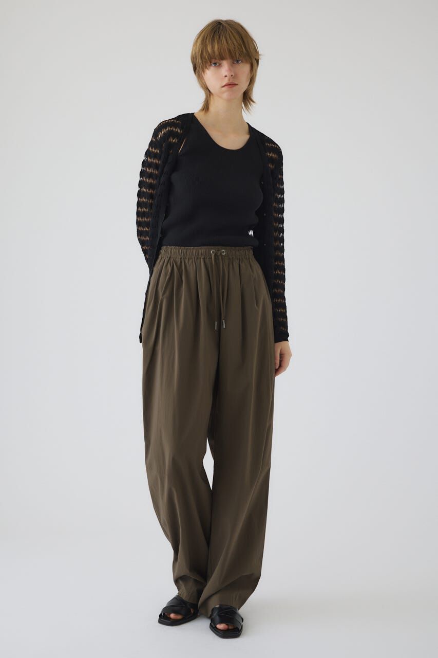 RIM.ARK 「Crochet open knit C/D」|カーディガン|
