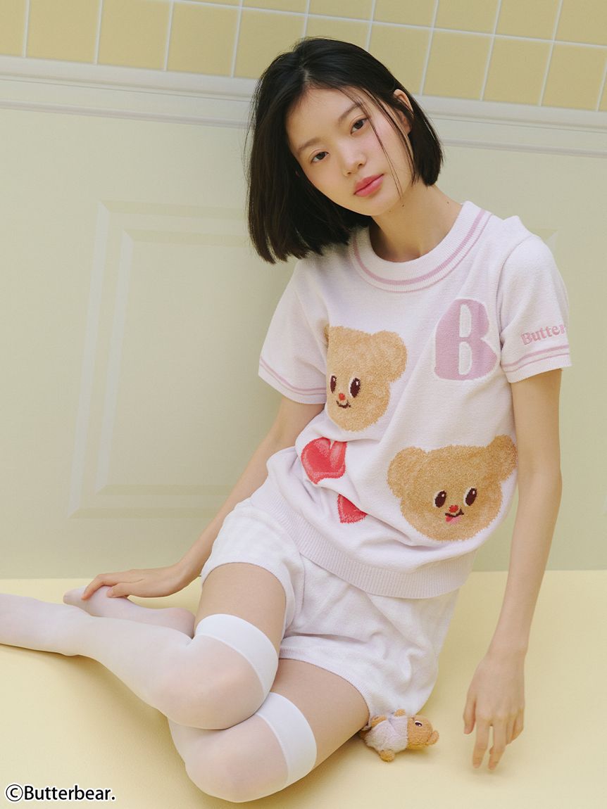 SNIDEL HOME「【BUTTERBEAR】ニットプルオーバー」|ルームウェア|