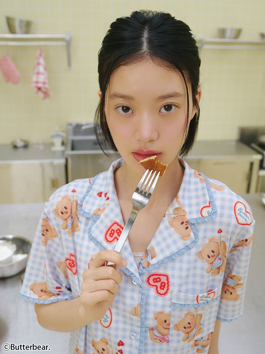 SNIDEL HOME「【BUTTERBEAR】開襟シャツ」|ルームウェア|