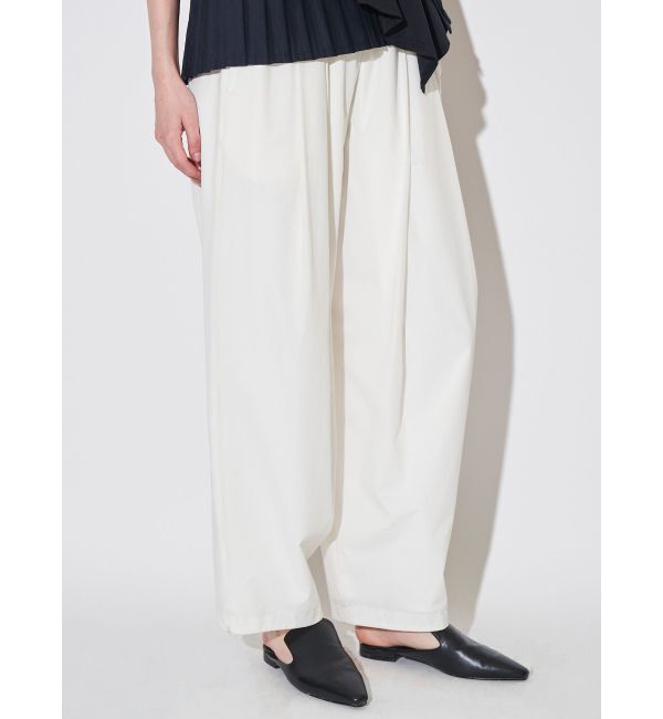 ELENDEEK「EASY TUCK COCOON PT」|その他|オフホワイト