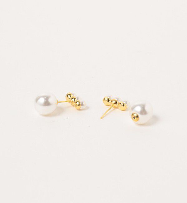 Demi-Luxe BEAMS 「Demi-Luxe BEAMS / 3粒パール x パールピアス」|その他|