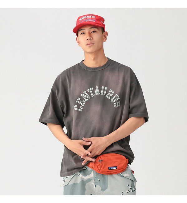 BEAMS「スーベニア Tシャツ【ワイドフィット】」|Tシャツ・カットソー|