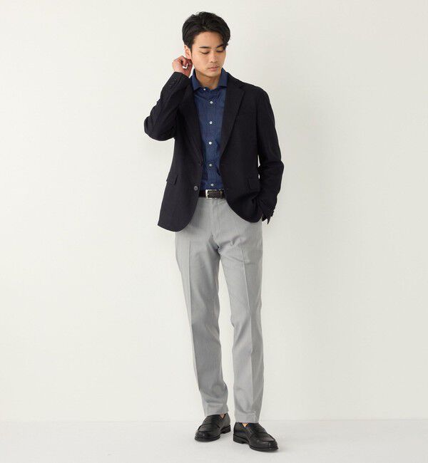 SHIPS Colors 「SHIPS Colors:〈速乾・接触冷感〉COOL EXPERIENCE(R) ドビー スラックス」|スラックス|