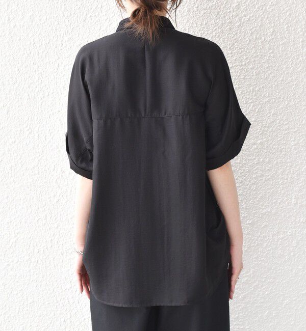 SHIPS Colors 「SHIPS Colors:〈手洗い可能〉レースカラー コクーン シャツ◇」|シャツ・ブラウス|