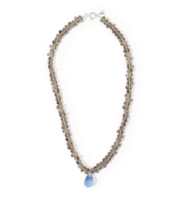 TOMORROWLAND GOODS「【別注】Sisi Joia CAILLOU BDIA  ALEX LIGHT BLUE DROP ネックレス」|ネックレス|18 グレー系
