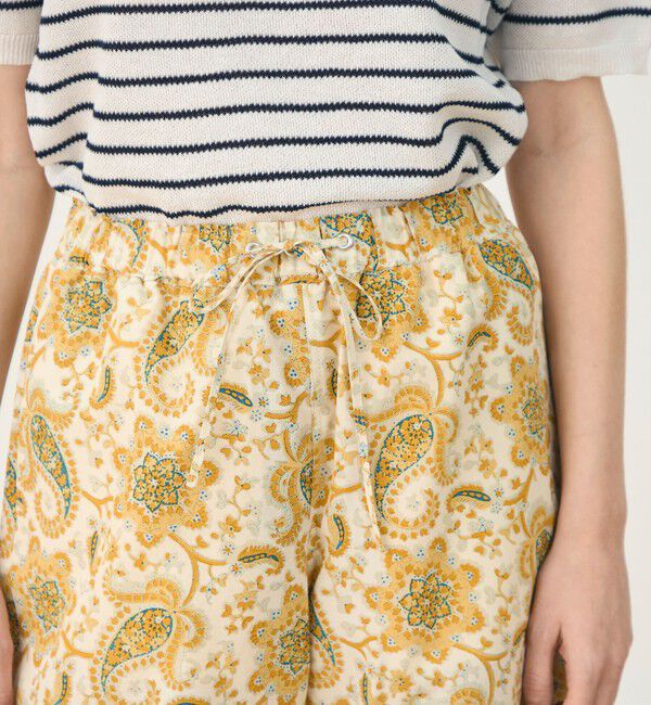 SOULEIADO「レーヨンコットンプリント ショートパンツ」|その他|