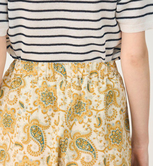 SOULEIADO「レーヨンコットンプリント ショートパンツ」|その他|