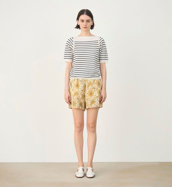 SOULEIADO「レーヨンコットンプリント ショートパンツ」|その他|