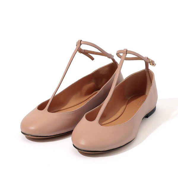 TOMORROWLAND GOODS「ODISSI CALLA T-bar Ballet フラットシューズ」|バレエシューズ|