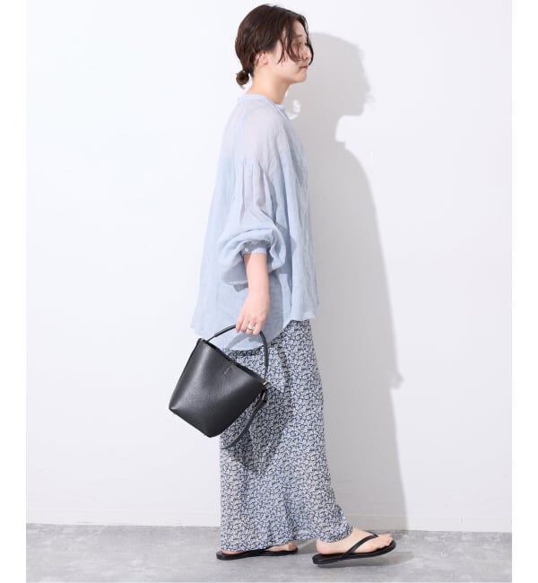 SLOBE IENA「《36サイズのみWEB限定》Blue Flowerパンツ」|その他|