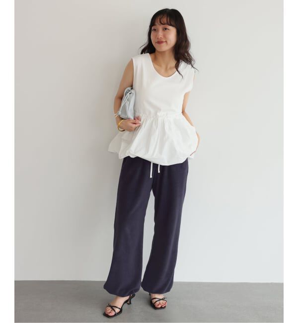 SLOBE IENA「《追加》Plus by ONIT/オニット SLOBE別注 2way パイルパンツ」|その他|
