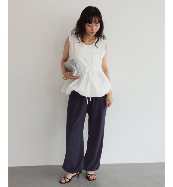 SLOBE IENA「《追加》Plus by ONIT/オニット SLOBE別注 2way パイルパンツ」|その他|