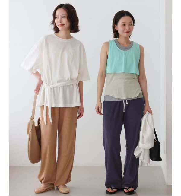 SLOBE IENA「《追加》Plus by ONIT/オニット SLOBE別注 2way パイルパンツ」|その他|