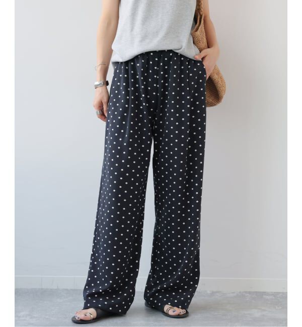 JOURNAL STANDARD relume「《追加》ランダムドットイージーパンツ」|その他|ブラック