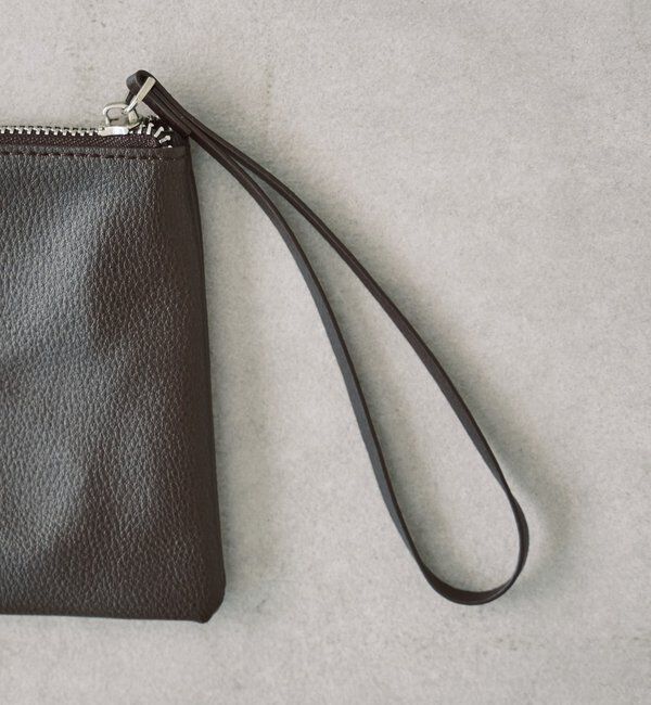 「【ポーチ付き/A4収納可】レザープレーンBAG」|トートバッグ|