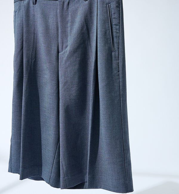 ABAHOUSE「TRシャンブレー バギーショーツ / ワイドショートパンツ【予約】」|その他|