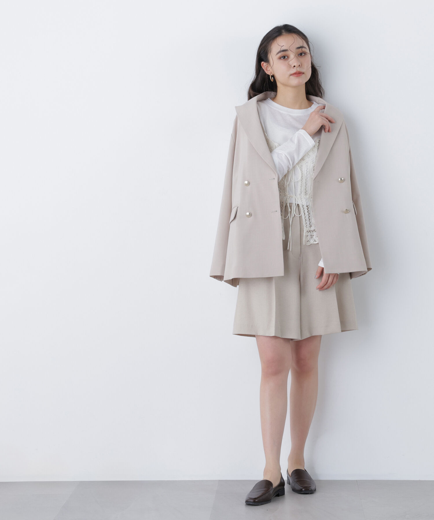  「〈N.〉タックキュロットパンツ」|その他|