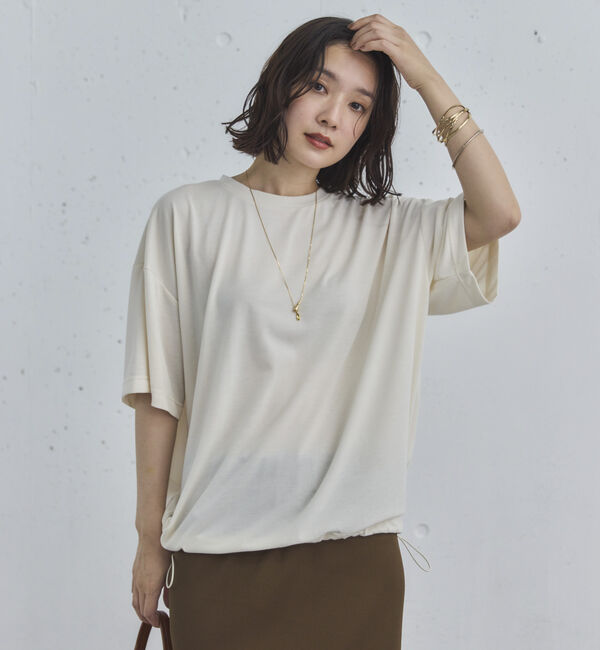 Doux archives「裾ドロストＴｅｅ」|Tシャツ・カットソー|