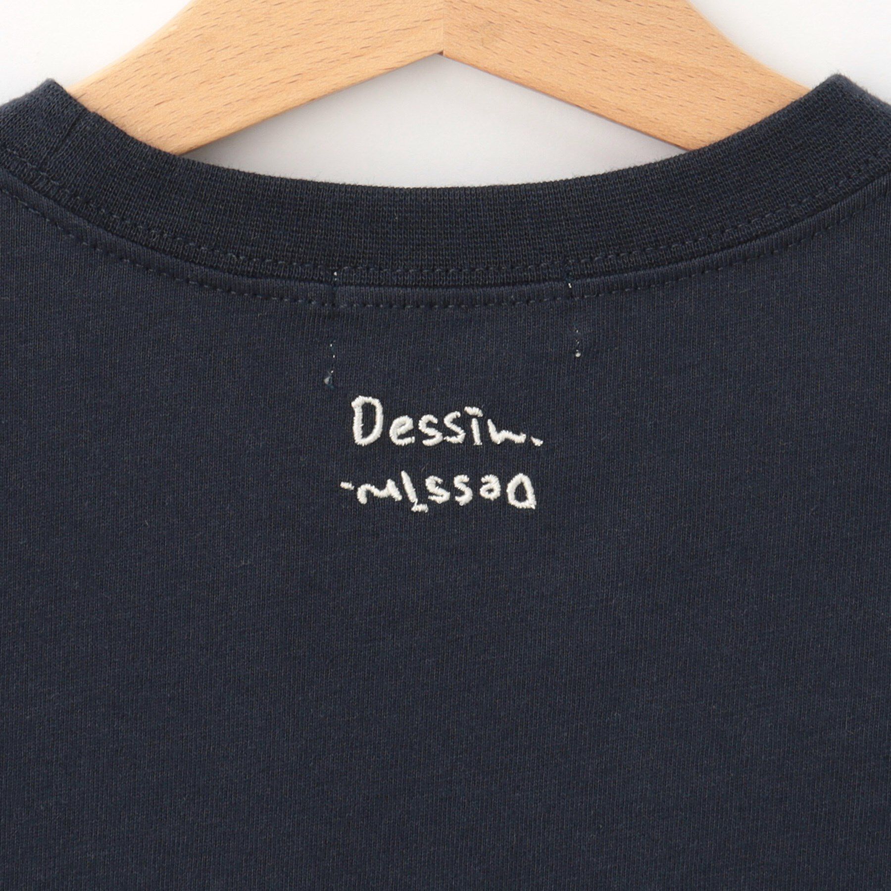 Dessin「【リンクコーデ/洗える】刺繍Tシャツ」|Tシャツ・カットソー|