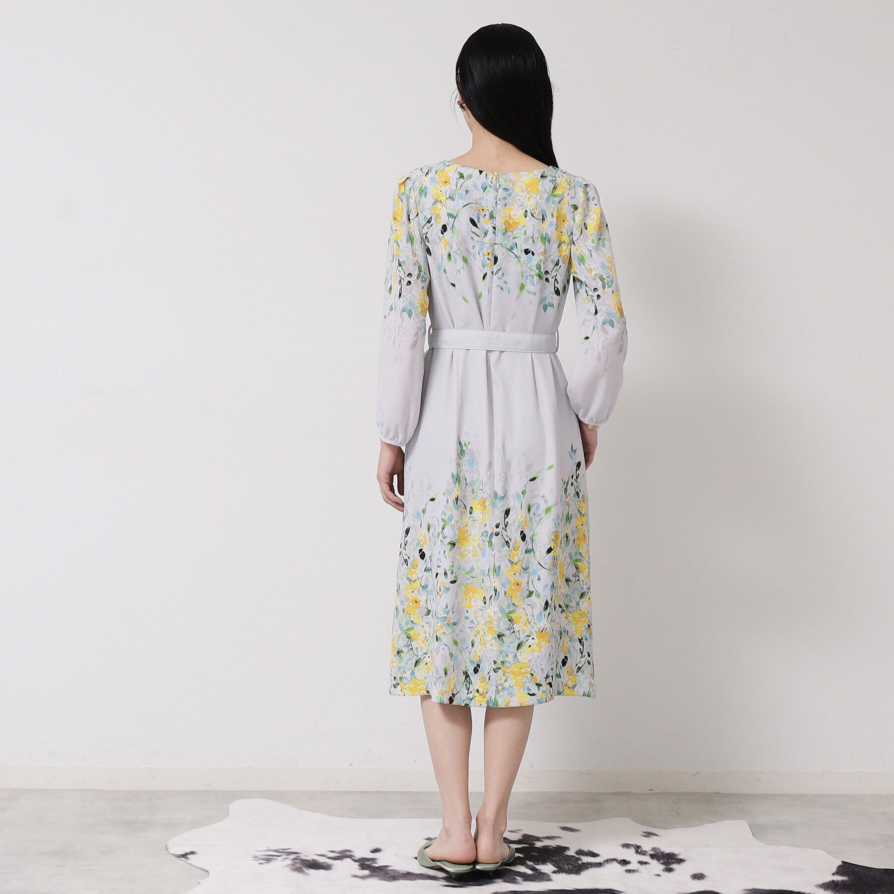 SunaUna「【&yours project】花柄ワンピース」|ワンピース|