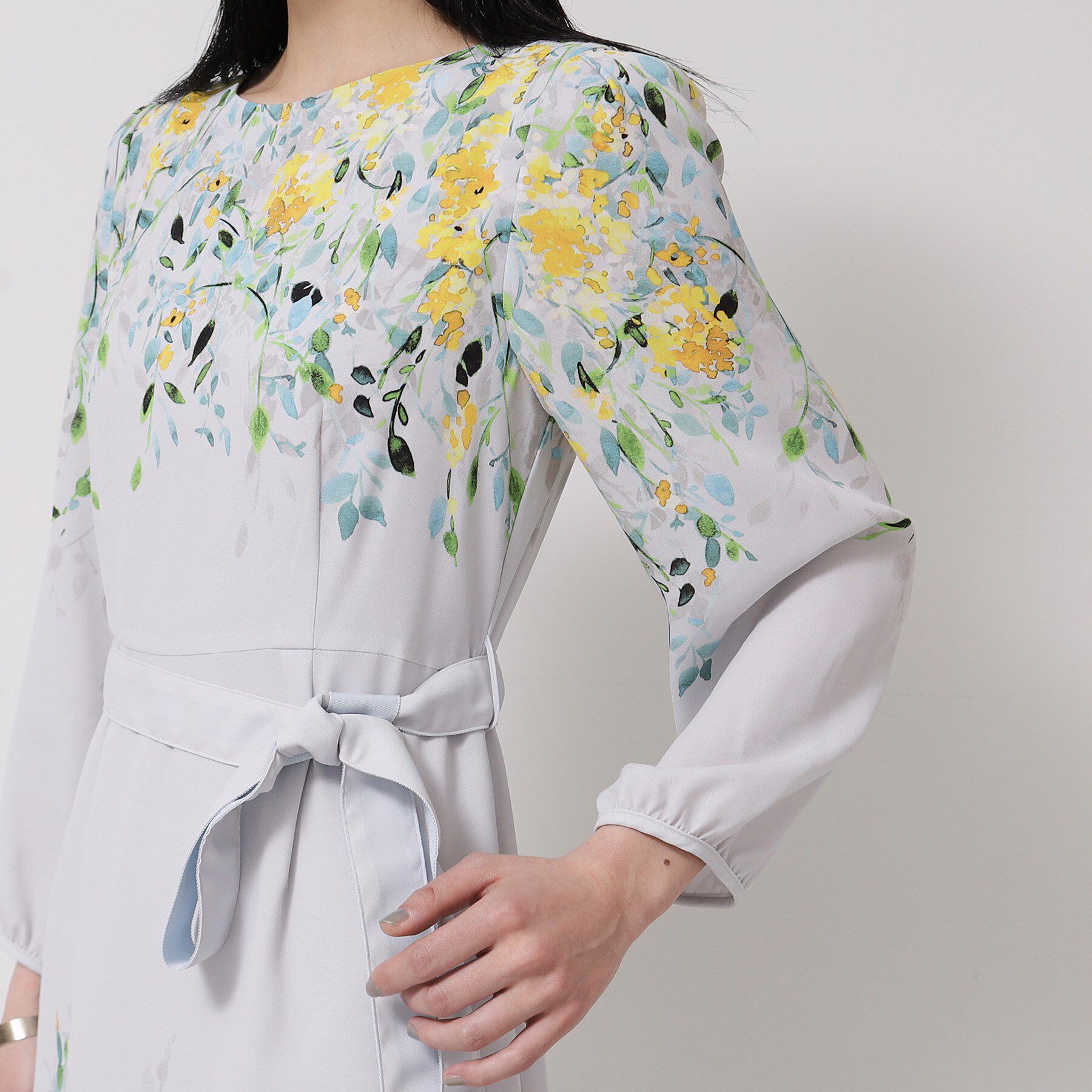 SunaUna「【&yours project】花柄ワンピース」|ワンピース|
