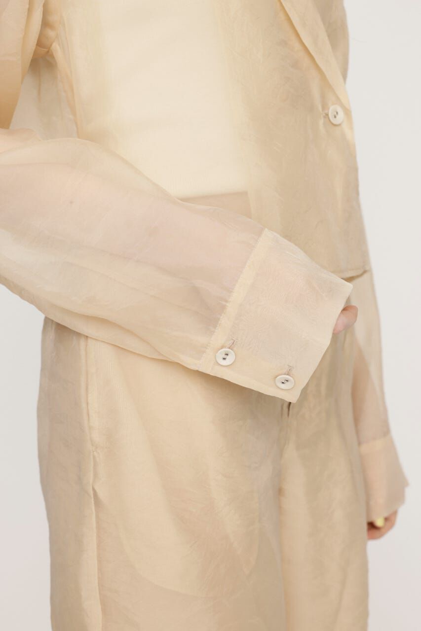 SLY「SHEER TAILOR ジャンプスーツ」|ワンピース|