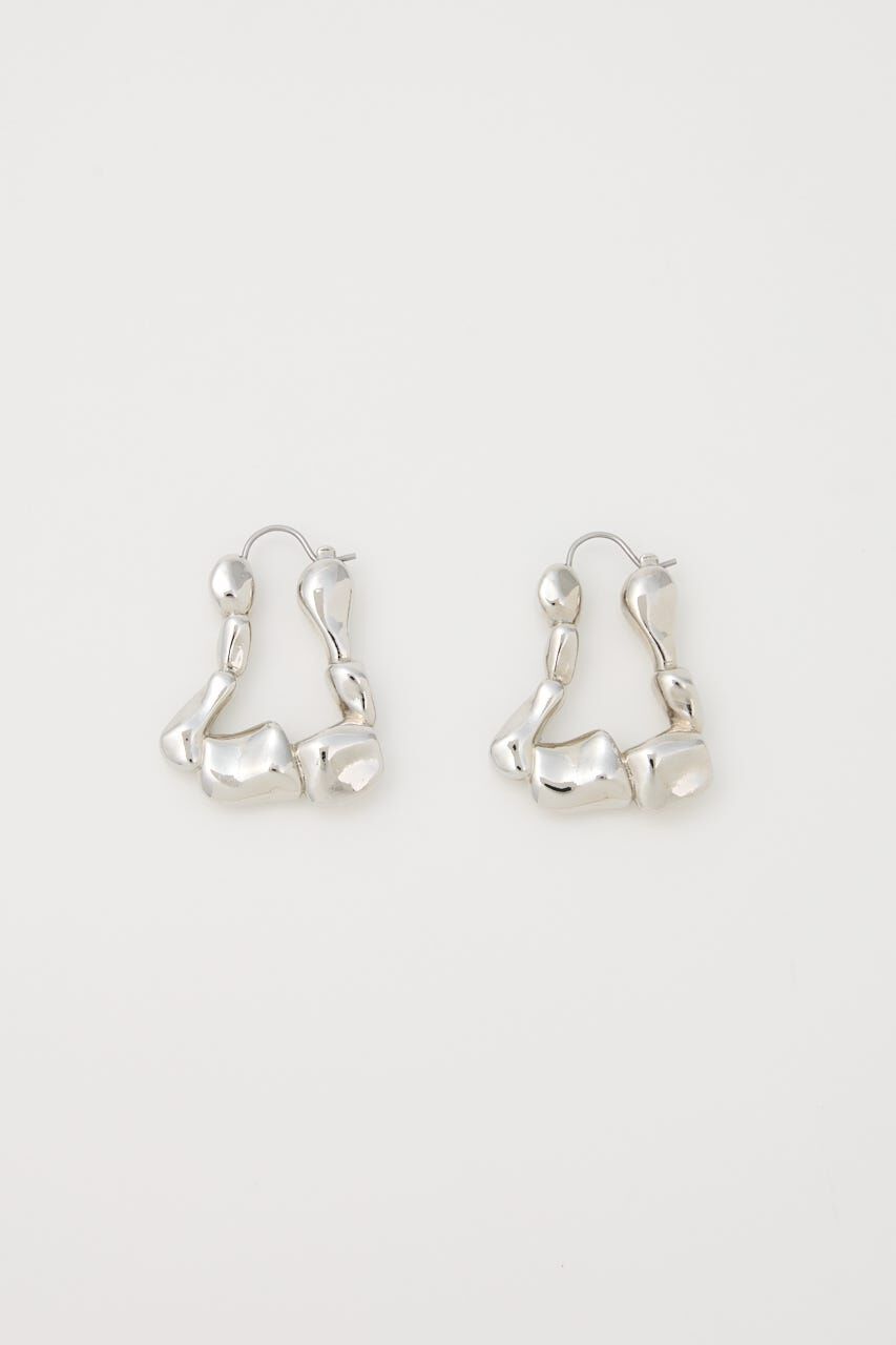 SLY「DEFORMATION HOOP ピアス」|ピアス|SLV