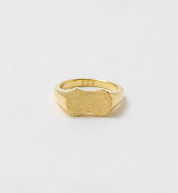 BEAUTY&YOUTH UNITED ARROWS「＜eoa＞オーヴァル ピンキー リング ゴールドプレーテッド」|リング|GOLD