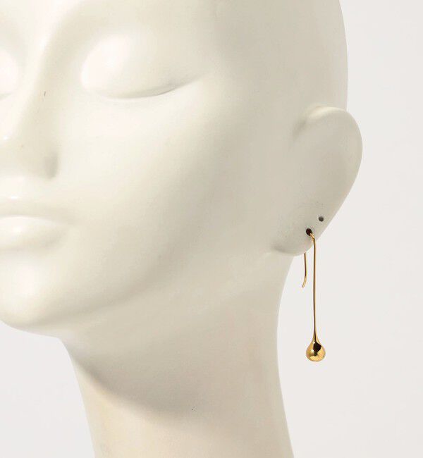 TOMORROWLAND GOODS「RAGBAG DATURA LONG DROP ゴールドピアス」|ピアス|