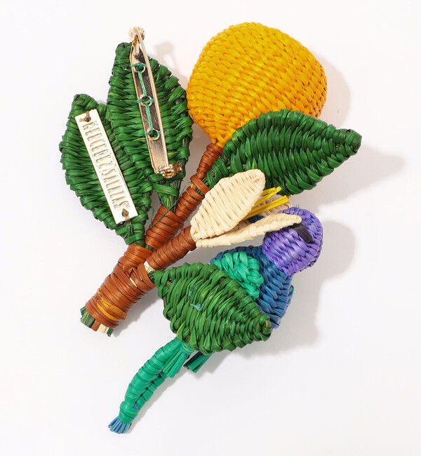 TOMORROWLAND GOODS「MERCEDES SALAZAR Leafy Perch ブローチピン」|ブローチ・コサージュ|