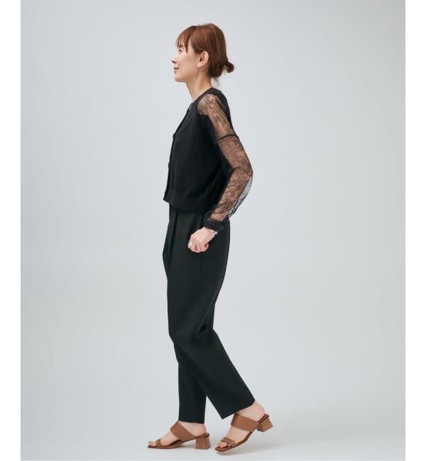 VERMEIL par iena「Cotton Boucle レースカーディガン」|カーディガン|
