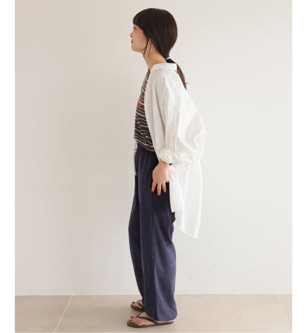 SLOBE IENA「《追加》Plus by ONIT/オニット SLOBE別注 2way パイルパンツ」|その他|