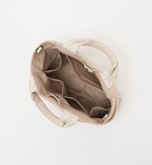  「【Souffle TOTE】ナイロンラフィア2WAYトートバッグ」|トートバッグ|