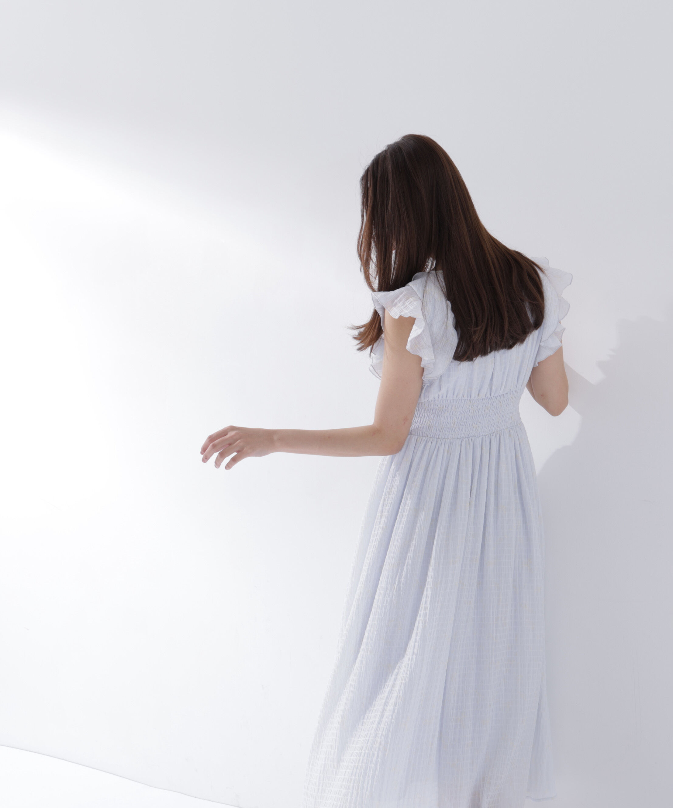  「フラワープリントフリルワンピース」|ワンピース|