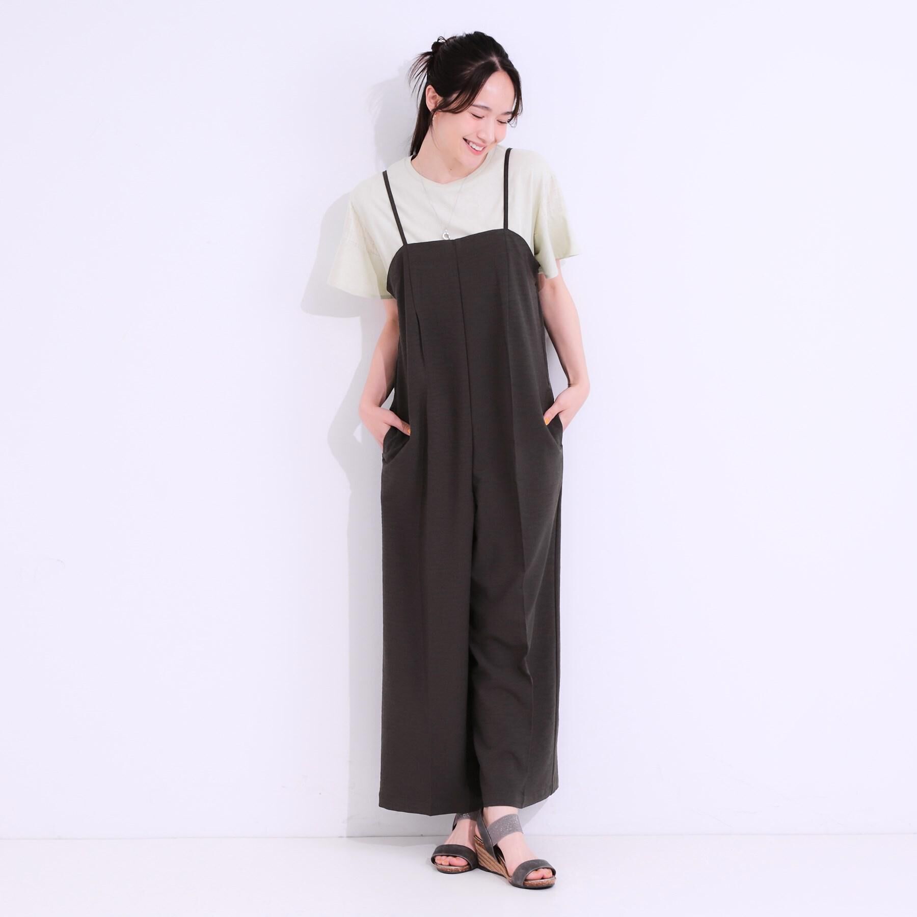 SHOO･LA･RUE「【ひんやり/プチプラ】女性らしさ溢れる お袖シアーフリルトップス」|Tシャツ・カットソー|
