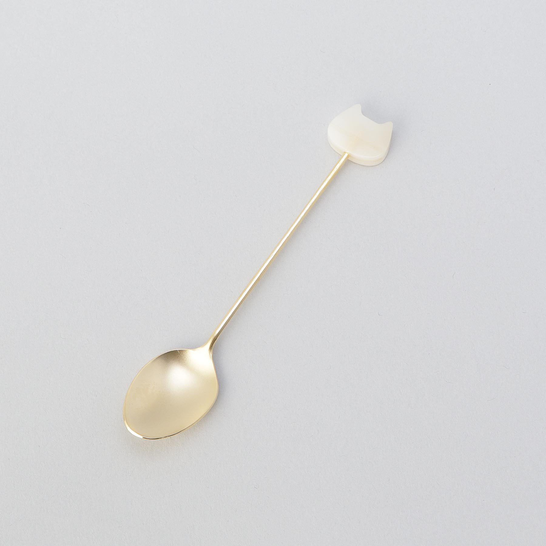 212 KITCHEN STORE「アクリルブロックネコマーブルスプーンシロ」|食器・キッチングッズ|その他