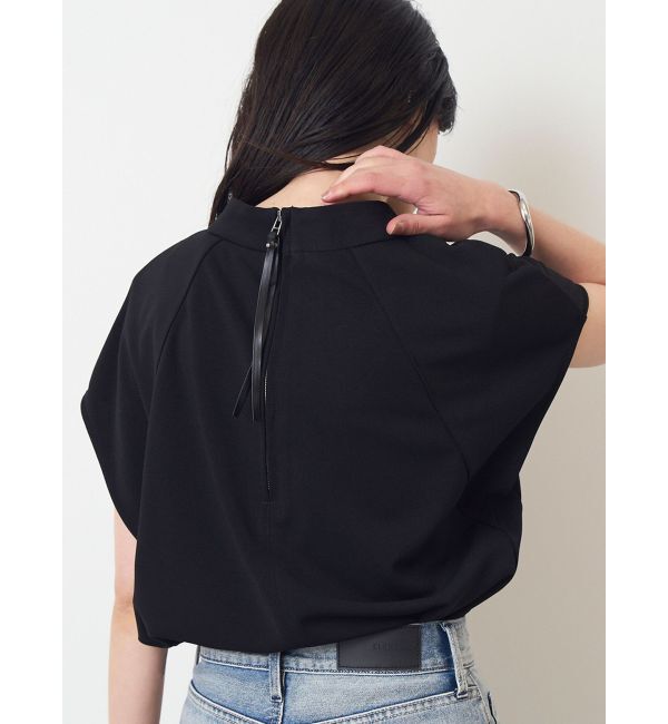 ELENDEEK「CURVE SLEEVE CS」|Tシャツ・カットソー|ブラック