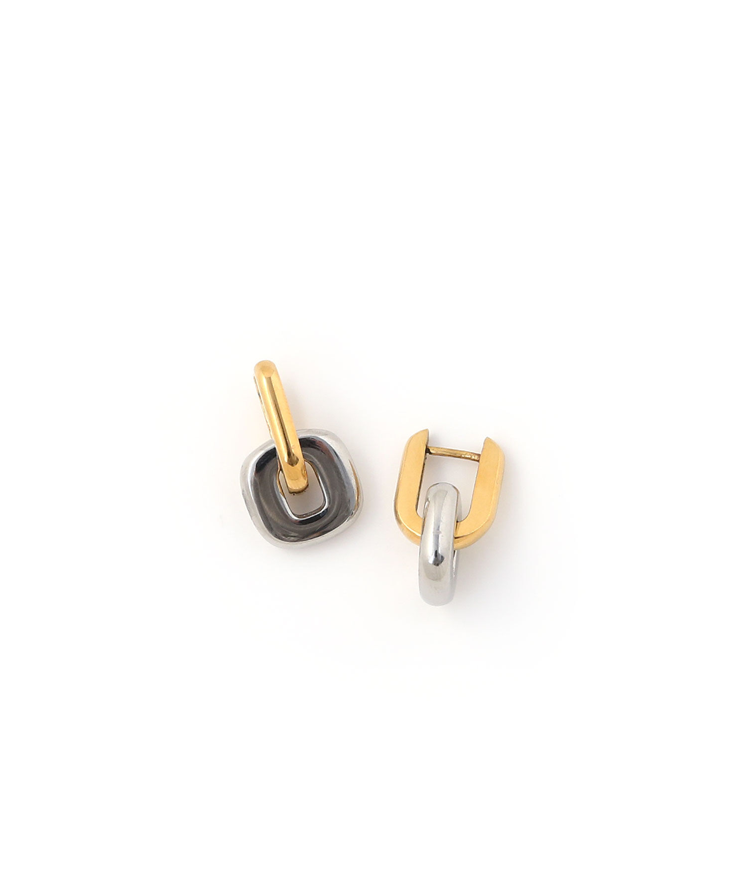  「[stainless]ステンレス・2WAYリンクピアス〈金属アレルギー対応〉」|ピアス|