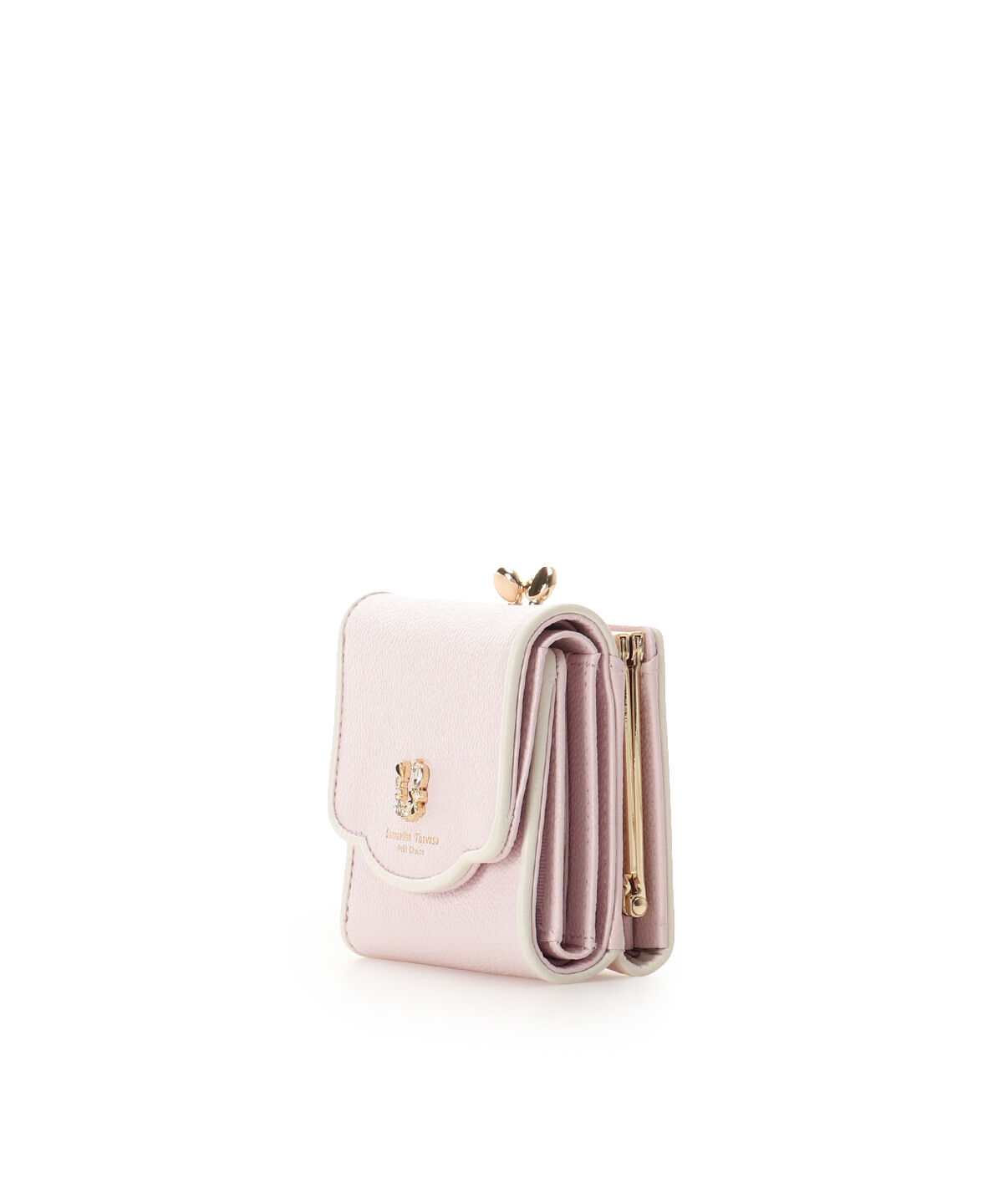 Samantha Thavasa Petit Choice「フープラインビジュー 折財布」|財布|