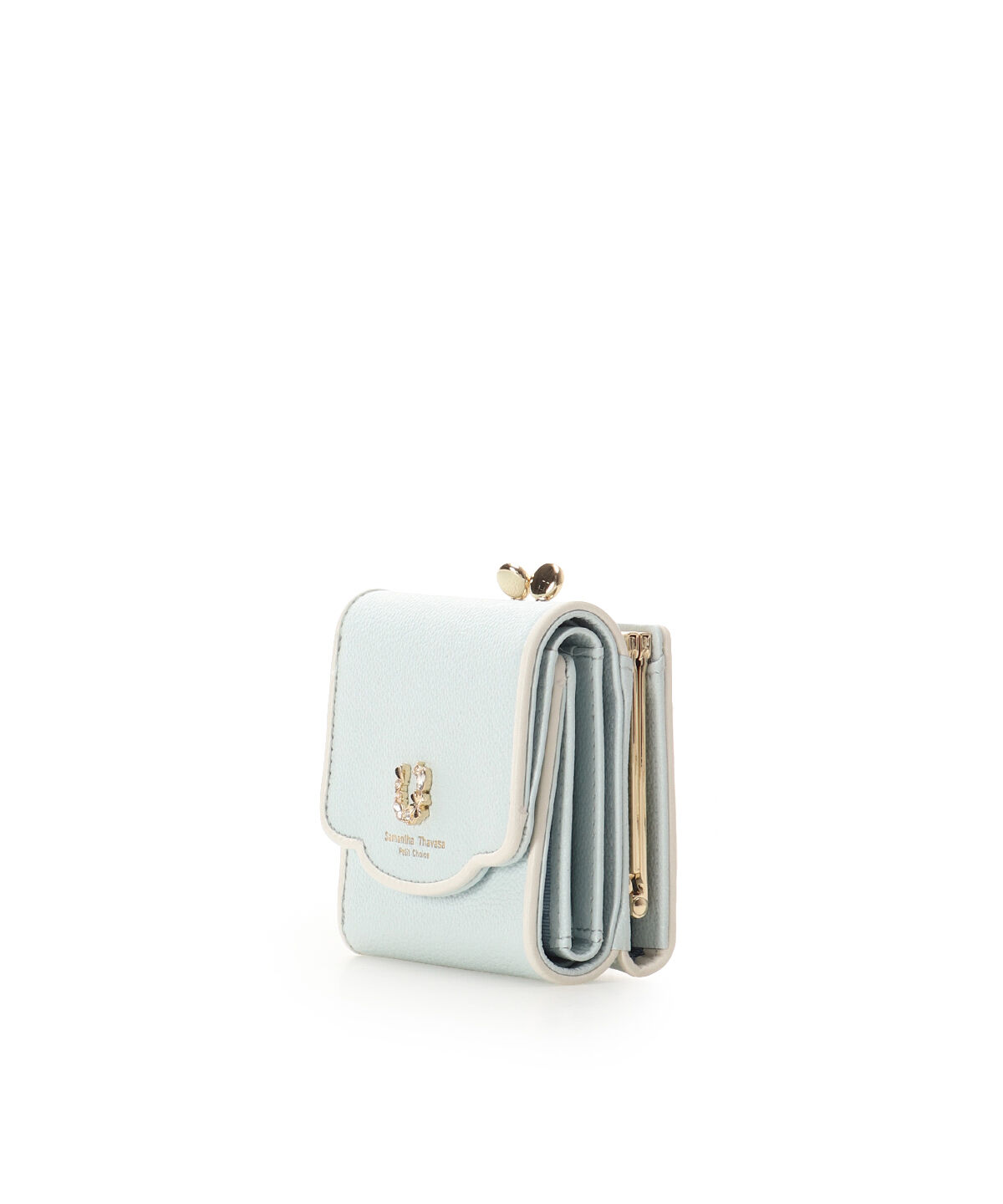Samantha Thavasa Petit Choice「フープラインビジュー 折財布」|財布|